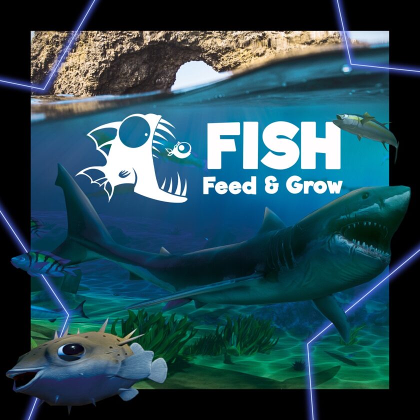 fish feed and grow mosasaurus